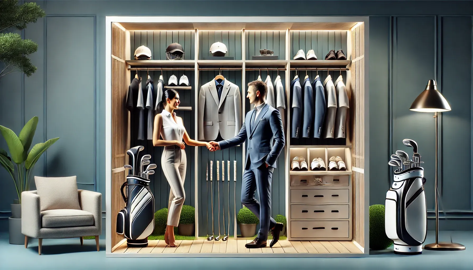 A_visually_stunning_golf_storage_solution_tailored